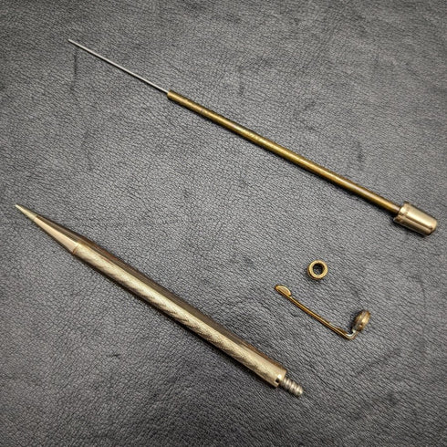 British Vintage Yard O Red Rolled Gold Propelled Pencil Boxed